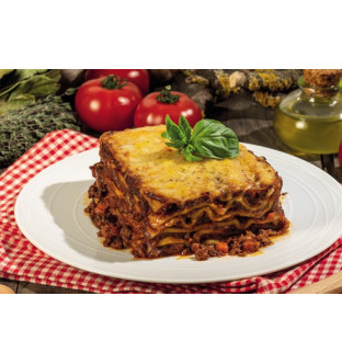 Lot de 4 barquettes de lasagnes à la bolognaise