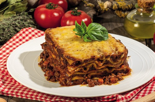 Lot de 4 barquettes de lasagnes à la bolognaise