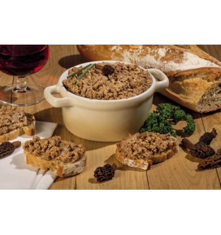 Lot de 6 Terrines de foie de volaille au Porto et morilles