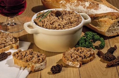 Lot de 6 Terrines de foie de volaille au Porto et morilles