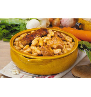 Lot de 3 cassoulets supérieur au porc