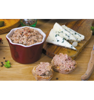 Lot de 2 terrines au Roquefort