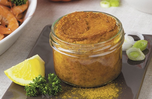 Lot de 6 soufflés crevette curry
