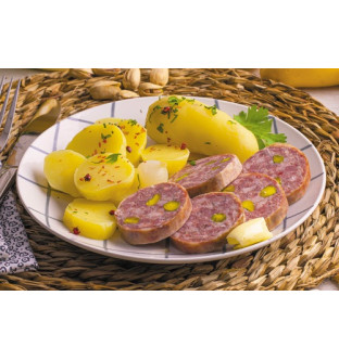 Le lot de 2 Saucissons à cuire de Lyon aux pistaches