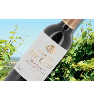 Bordeaux rouge Baron de Luze 2019 37,5cL