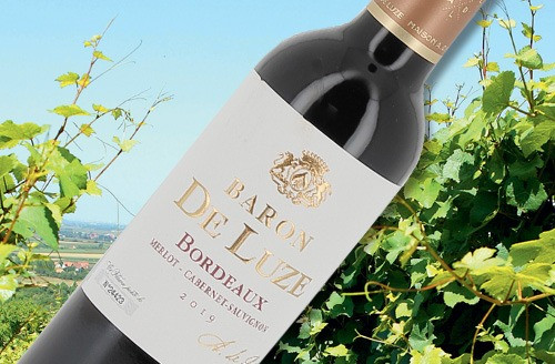Bordeaux rouge Baron de Luze 2019 37,5cL