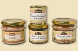 Assortiment de 4 terrines