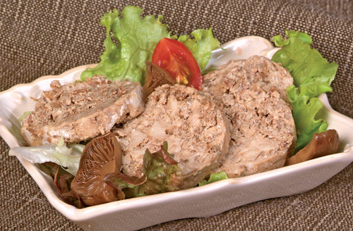 Lot de 6 Terrines de canard aux cèpes
