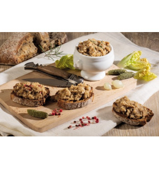 Lot de 6 RILLETTES FINES DE BRETAGNE (100% PUR PORC)