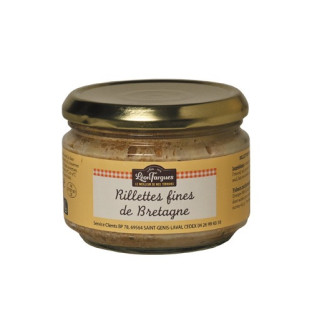 Lot de 2 RILLETTES FINES DE BRETAGNE (100% PUR PORC)