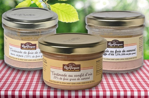 Trio de tartinades