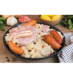 Lot de 2 Choucroutes garnies à l'alsacienne