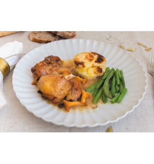 Lot de 2 Cuisses de chapon aux girolles