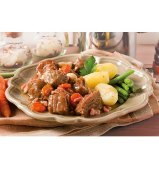 Lot de 3 Boeufs bourguignons