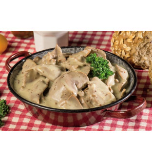 Lot de 3 Emincés de rognons de porc sauce moutarde