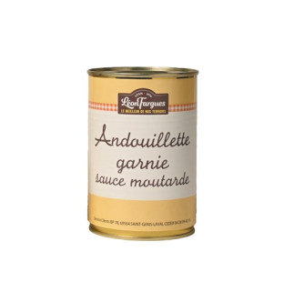 Lot de 3 andouillettes garnies sauce moutarde