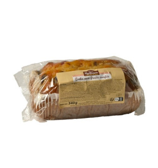 Lot de 2 cakes aux fruits confits
