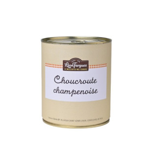 Lot de 6 choucroutes champenoises