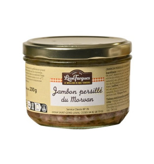Lot de 4 jambons persillés du Morvan