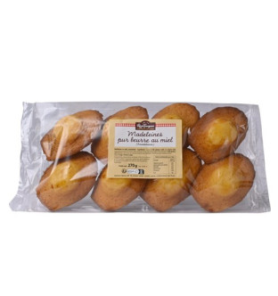 Madeleines pur beurre au miel