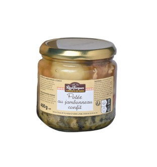 Lot de 4 potées au jambonneau confit