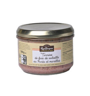 Lot de 2 terrines de foie de volaille au Porto et morilles