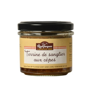 Lot de 6 Terrines de sanglier aux cèpes