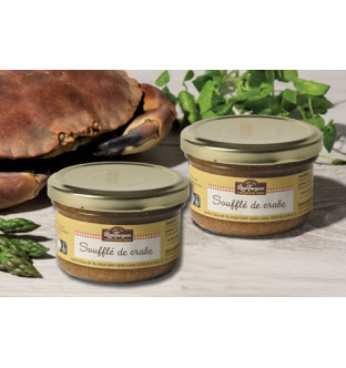 Lot de 2 soufflés de crabe