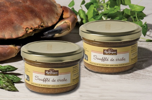 Lot de 2 soufflés de crabe