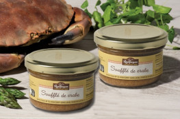 Lot de 2 soufflés de crabe