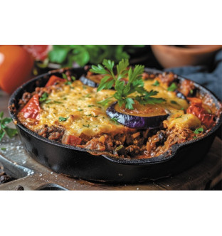 Lot de 3 Moussakas au boeuf