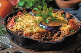 Lot de 3 Moussakas au boeuf