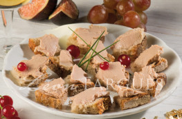 Lot de 6 Tartinades au foie de canard aux cèpes (20% de foie gras)