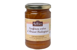 Lot de 5 Confitures extra d’abricot biologique