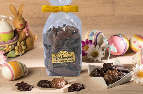 Lot de 2 sachets de Petites fritures noir et lait