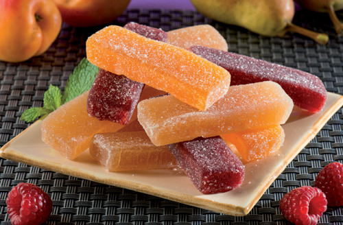 Lot de 6 boîtes de Pâtes de fruits