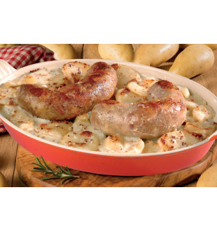 Lot de 3 andouillettes garnies sauce moutarde