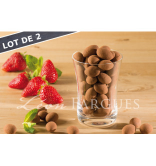 Lot de 2 sachets d'amandes...