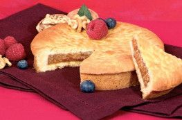 Gâteau Dauphinois fourré aux noix