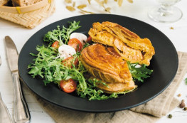 Lot de 3 x 2 Tourtes au saumon