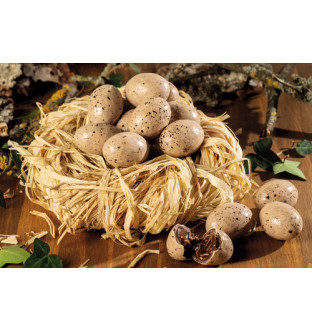 Lot de 2 Œufs de mouette au caramel à la fleur de sel