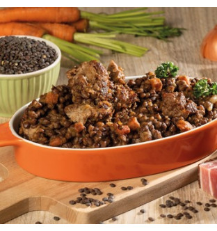 Lot de 3 Petits salés aux lentilles vertes