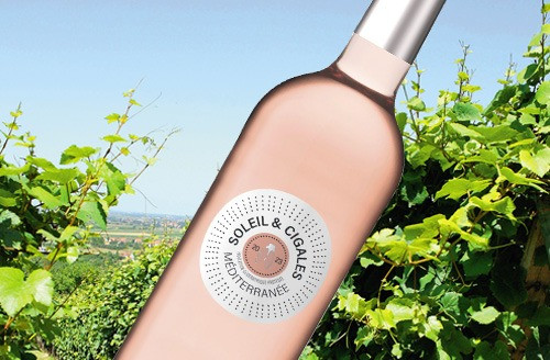 Rosé IGP Méditerranée Soleil et Cigales 75cl