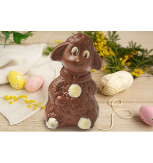 Lot de 2 Bouclette le Mouton (chocolat au lait)