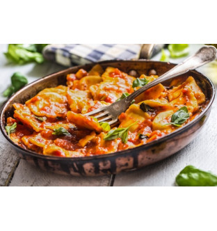 Lot de 4 raviolis pur bœuf à la sauce bolognaise