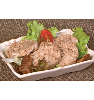 Lot de 5 Terrine de canard aux cèpes
