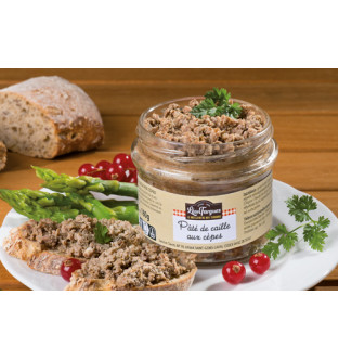 Lot de 5 Pâté de caille aux cèpes