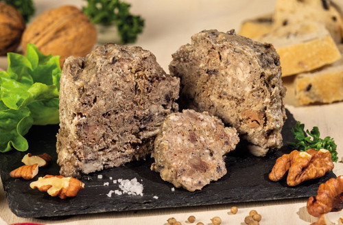 Lot de 5 Terrine pur porc aux noix du Périgord