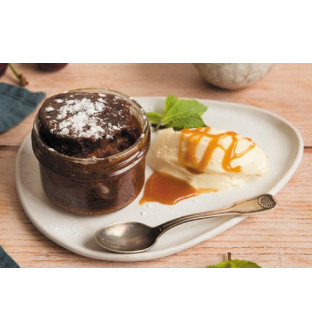 Lot de 5 Soufflé de caramel au beurre salé