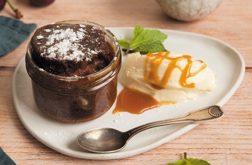 Lot de 5 Soufflé de caramel au beurre salé